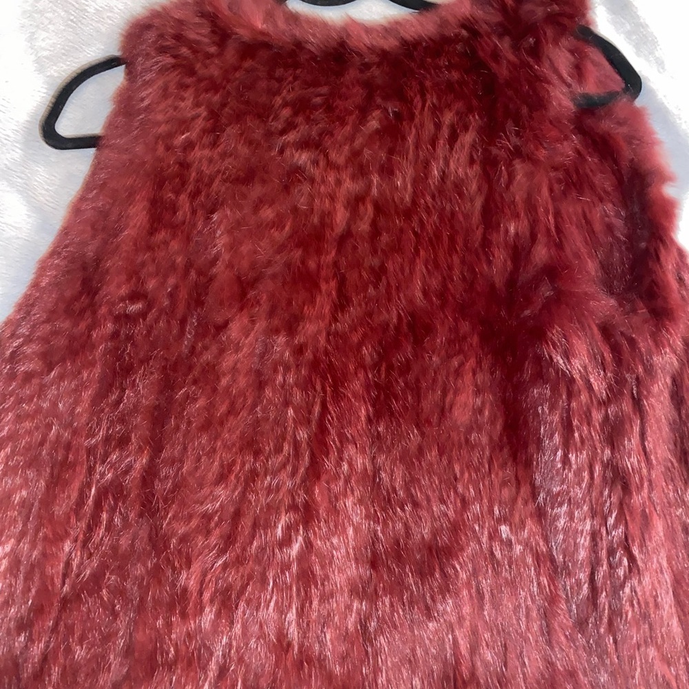 525 America rabbit fur vest - Picture 3 of 3